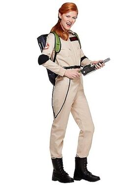 Women's Ghostbusters One Piece Costume -  and Accessories Size Adult Small 4-6